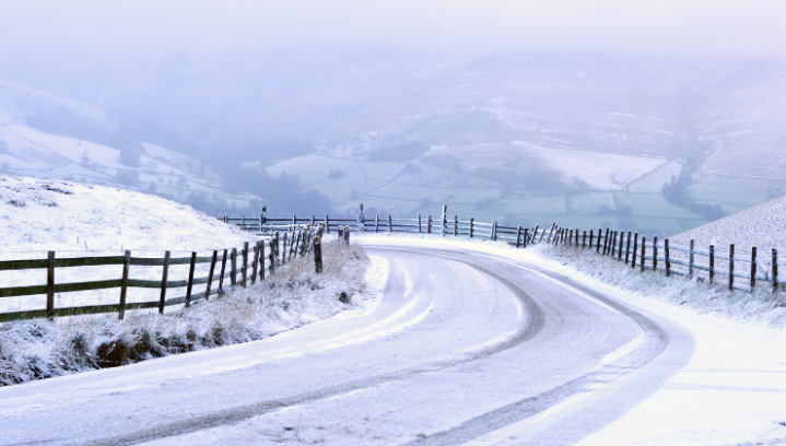 Derbyshire in the Snow