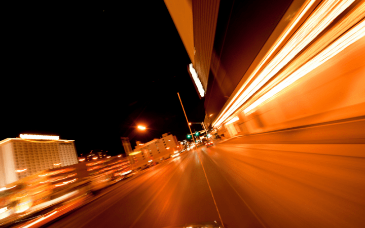 Driving at Night in LA